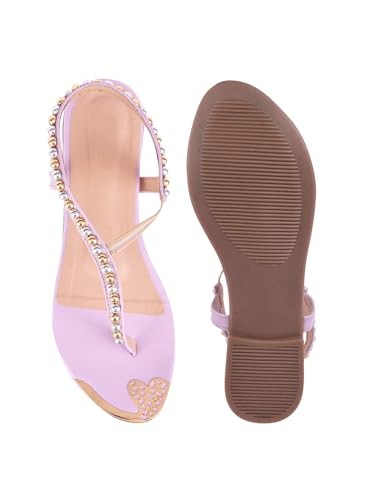 Image of SilverArrow womens Luxbox Flat Sandal, Fashion Sandals with Strap, Suitable for Fusion Outfit