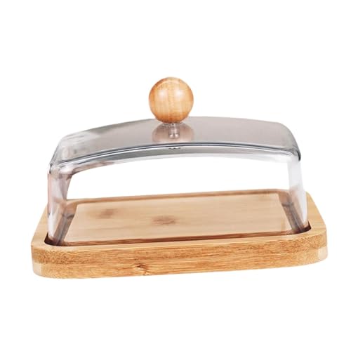 Butter Dish with Airtight Cover Sturdy Butter Serving Container for Bar Household Buffet Restaurant