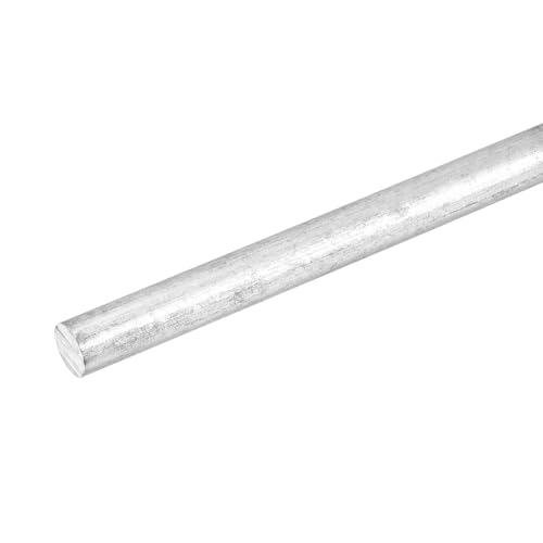 QUARKZMAN 1 Stück Zinkstab 99 995% Hochreiner Fester Zinkstab 3/8\(10mm) Durchmesser 4\(100mm) Länge Zinkmetallstab Anode Gute Leitfähigkeit Für Experimente Forschung DIY Basteln