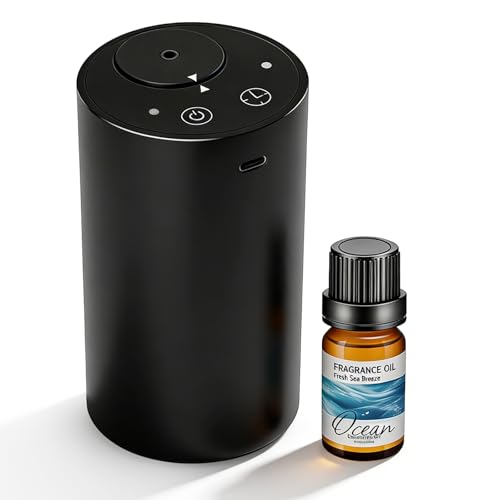 Difusor aromático eléctrico recargable con control AI