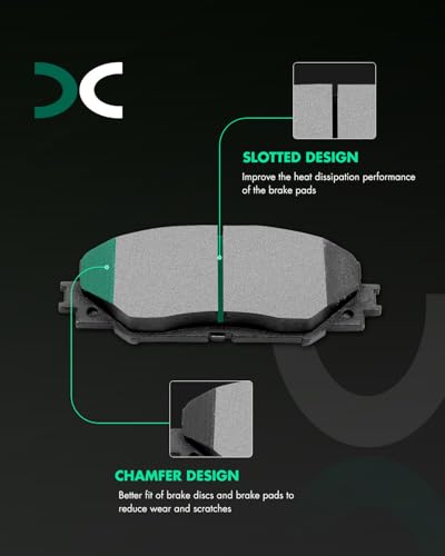 Image of SCITOO D1210 Ceramic Brake Pads Sets Front