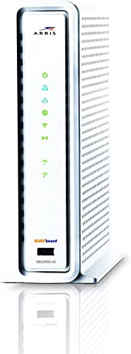 ARRlS Surfboard SBG6900AC Docsis 3.0 16x4 Cable Modem/Wi-Fi AC1900 Router (Renewed)
