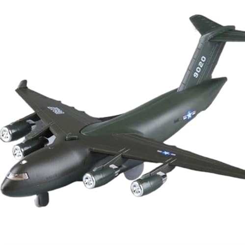 Avion de transport Boeing C17 miniature jouet enfant Planetoy en métal coulé