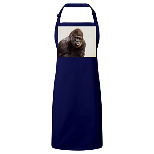 Tablier cuisine navy singe vêtement protection cuisine motif animal