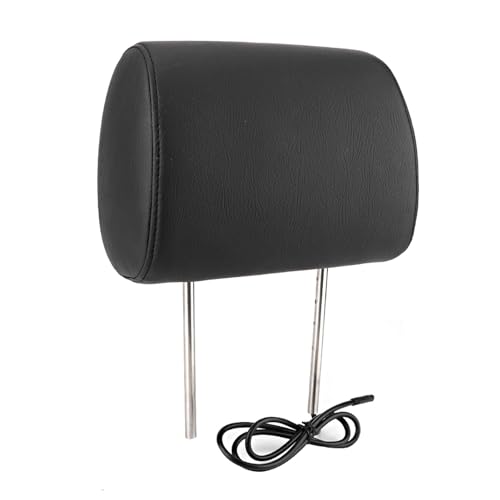 KIMISS Pantalla LCD 7" para Asiento de Coche, Ajustable con Control inalámbrico, Reproductor, diseño ergonómico, visualización Dual, Compatible con vehículos