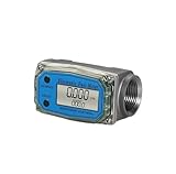 GNQUKEBWH Durchflussmesser for Flüssigkeiten aus Edelstahl/Aluminium(Aluminum Alloy 3/4)