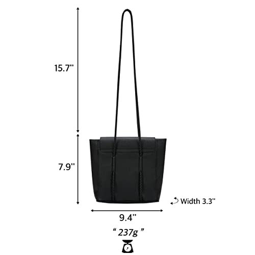 KWANI Norah Black Shoulder Bags for Women and Ladies4