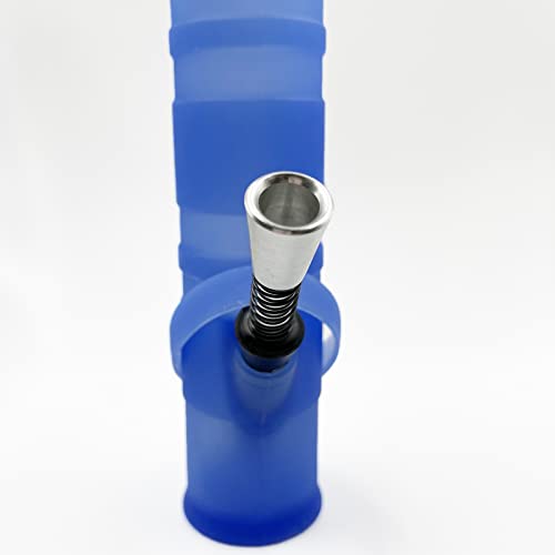 Kieselerde Wasserpfeife Tragbar Bong Silikon Bong mit Raucherpfeife