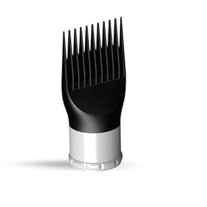 LURA Blow Dryer Comb Attachment,Blow Dryer Attachment For Hair Dryer Nozzles From 1.7 To 2.1,Hair Dryer Comb Attachment For Black Hair,Hair Straightening Pic Attachment