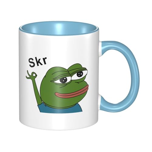 Pepe The Frog �J�G���̃y�y �}�O�J�b�v �R�[�q�[�J�b�v ���� 330ml ������ �H�� Coffee Mug �n�ӃJ�b�v ��e�� �ϔM �d�q�����W�Ή� �l�C �v���[���g �j�����p