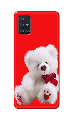 Image of PRINTFIDAA Teddy Bear Love Romantic Valentines Day Dumbo Printed Designer Hard Back Case Cover for Samsung Galaxy M31S -(UO) MVN1001