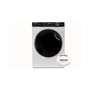 Haier HWD120-B14979 Freestanding Washer Dryer, Direct Motion and LED Display, 1400RPM, 12kg/8kg Load, White