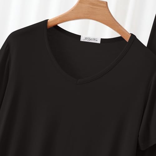 Conjunto de pantalones y tops para mujer de algodón casual de dos piezas suave 2