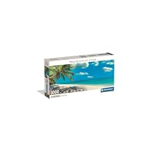 Clementoni - 39941 Jigsaw Puzzle 1000 Pieces for Adults and Teenagers, Collection, Ocean Swing Theme with Poster, Compact Box, Gift Idea for Men and Women, Made in Italy, 98 x 33 cm, 39941