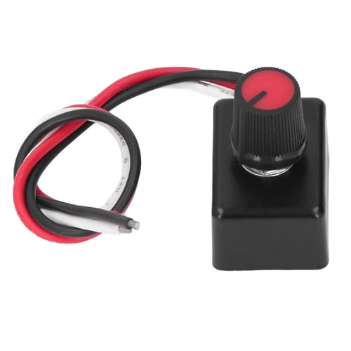 ZLXCAOB 12-24V �����m�u�R���g���[�����[�^���[�~�j�X�C�b�` PWM ���� RV �N���[�Y�{�[�g���������Ɩ��p