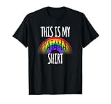 LGBT Lesbian Gay Pride Rainbow Flag Pyjamas T-Shirt