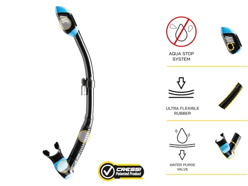 Cressi Supernova Dry, black/blue