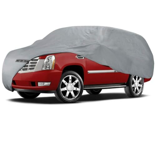 BDK All Weather Guard - Van SUV Car Cover for Compact/Small SUV Van Crossovers (Premium 4-Season)