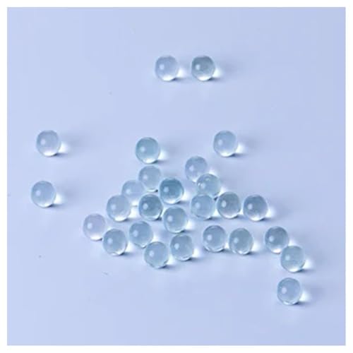 Billes en verre de laboratoire transparentes pour agitation et distillation