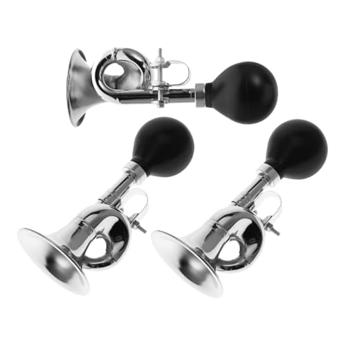 GOOHOCHY Manual Bike Horn for Adult Bikes Portable Easy to Install and Sturdy Bicycle Horns Loud Sound