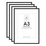 ✔ Einfach zu installieren. Kommen Sie mit einfachen Öffnungsklappen auf der Rückseite, laden Sie Ihre Fotos, Karten und Erinnerungen einfach, schnell und sicher. Gesamtmaß ist 31.5x43.7 cm, Fotogröße ist 29.7x44 cm.