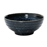 美濃焼 丼 麺鉢 どんぶり ボウル 約直径18×高さ8cm 電子レンジ 食洗機対応 ブルーイラボ 日本製 133-81607
