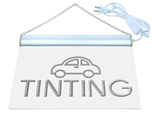 ADVPRO Tinting Car Auto Parts Repairs LED Neon Sign Red 24 x 16 Inches st4s64-i464-r