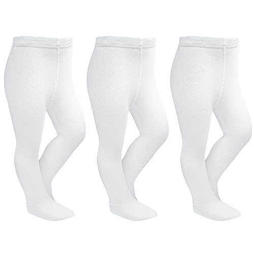 Image of Stelle Toddler Girls Tights Baby Cable Knit Stockings Thick Cotton Legging