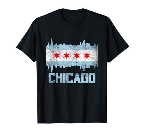 Photo de I Love Chicago, Proud Born in Chicago Fashion Graphic Design T-Shirt
