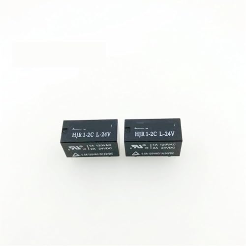 Relais de signal HJR1-2C 24V 8 broches bistable pour circuit imprimé