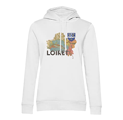 Sweat Orléans carte ancienne le cadeau parfait pour un natif du Loiret 45