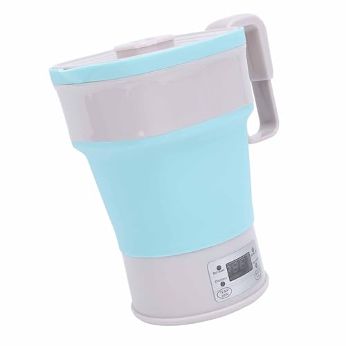 Tetera eléctrica plegable portátil con doble voltaje miniatura 4