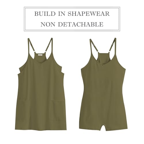 Image of ANRABESS Women Athletic Dress Summer Tennis Workout Active Sports Mini Romper Dress Built in Shorts Travel Vacation Clothes