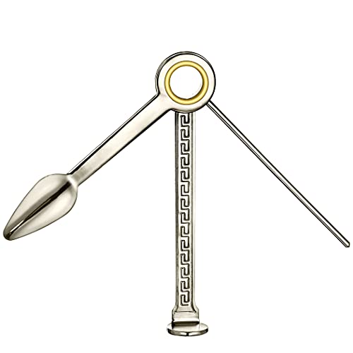 100% Authentic Czech Stainless Steel 3 in 1 Tobacco Pipe Tool Cleaner - Smoking Pipe Reamer Tamper Pokers Tool