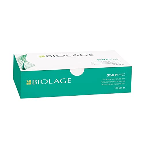 Biolage | Haarserum gegen Haarverlust, Ampullen zur Vorbeugung von Haarausfall, ScalpSync Pro-Aminexil Anti Hair-Loss Tonic, 10 x 6 ml Cover