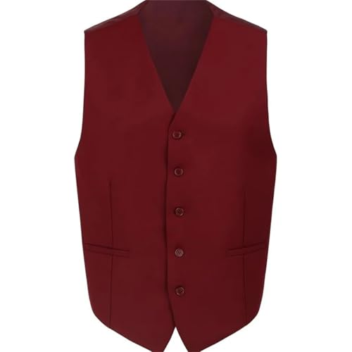 Men's Slim Fit Wool Blend Formal Waistcoat – Business Casual Suit Vest For Tuxedo Wedding & Office4