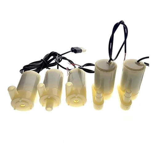Pompe à eau 3V micro submersible horizontale avec tuyau et débit 100 l/h