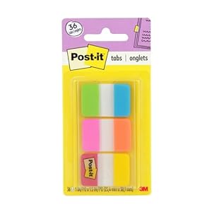 Put up-it Tabs, 1 in Stable, Aqua, ...