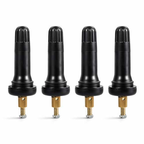 TPMS Sensor Valve Stem, Tire Pressure Monitoring System Replacement, Universal Fit for Cars Trucks