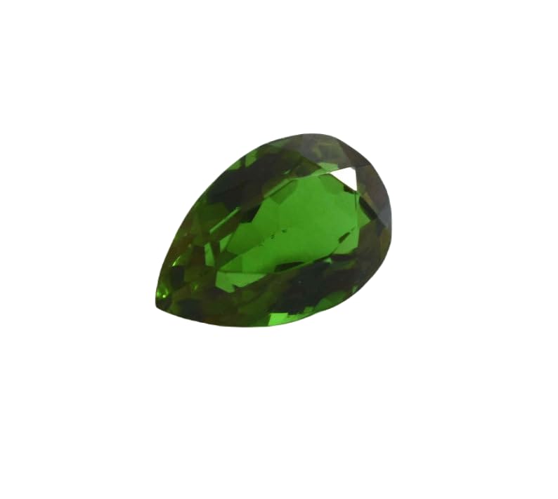 Alexandrite naturelle en poire pour réparer ou monter un bijou facilement