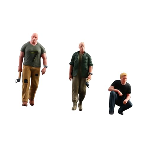 Figurines miniatures 1:64 pour donner vie à vos décors miniatures