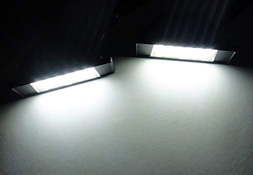 RZG 2x LED Targa Auto Bianca Canbus Per Juke F15, Navara D23, Note, X-Trail T31, Q50, Qashqai J10