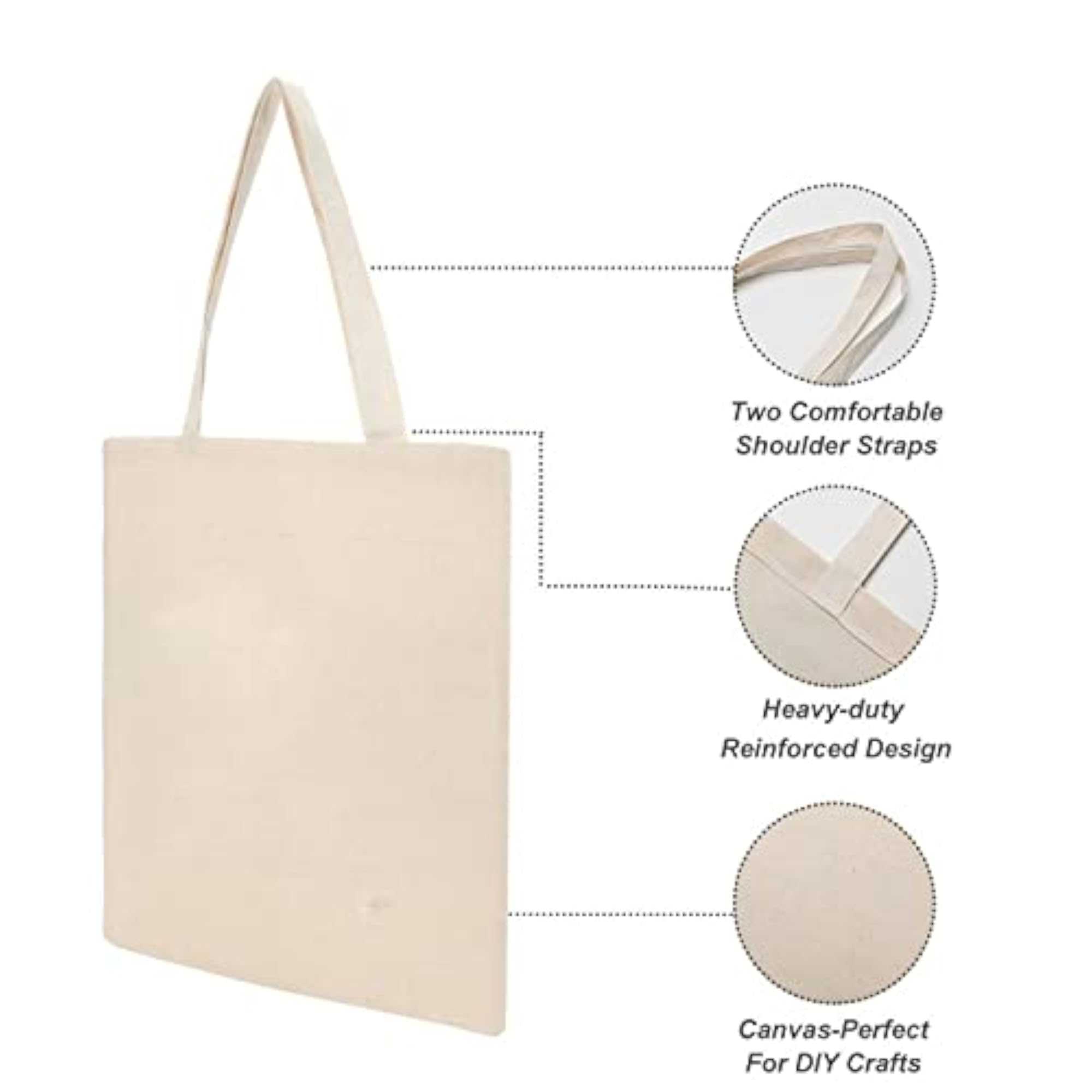 Ladies Canvas Cosmetic Bag, Stylish Handbag