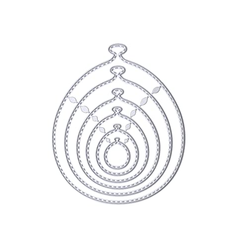 Fustella Metallica A Forma Di Busta Cuore - 11,2 X 14,2 Cm - Per Scrapbooking E Biglietti Fai Da Te