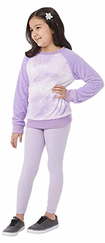 Image of 32 Degrees Heat Girls 2 Piece Sherpa Top & Leggings Set