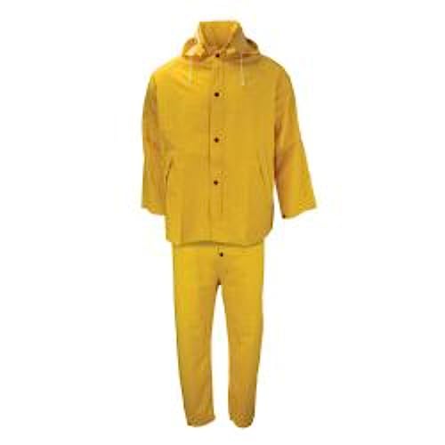 Economy Rain Suit - Safety Yellow - Size 6X