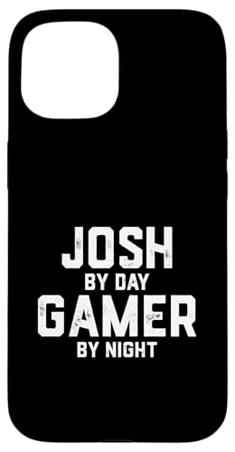 Josh Gamer ハロウィン ゲームコスチューム 男性用 Joshua スマホケース iPhone 15 用