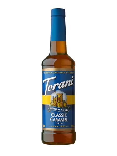 Torani SugarFree Classic Caramel Syrup With Splenda 750 ml/25.4 fl.oz.