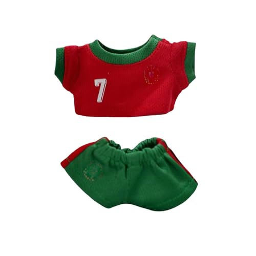 Uniforme football poupée lapin 17cm pour mini dressing de déguisement