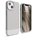 Produktbild elago Glide Case Kompatibel mit iPhone 13 Hülle (6,1"), Schützende Dünne TPU-Hülle, Stoßfest, Verbesserter Kameraschutz, Kratzfest, Einfaches und Einzigartiges Design (Taupe/Weiß)